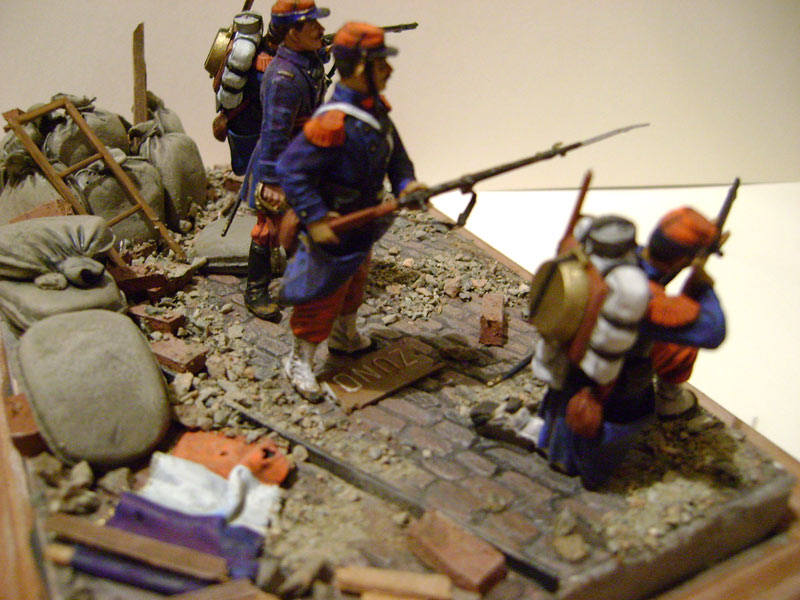 Dioramas and Vignettes: French line infantry, 1870-71, photo #5