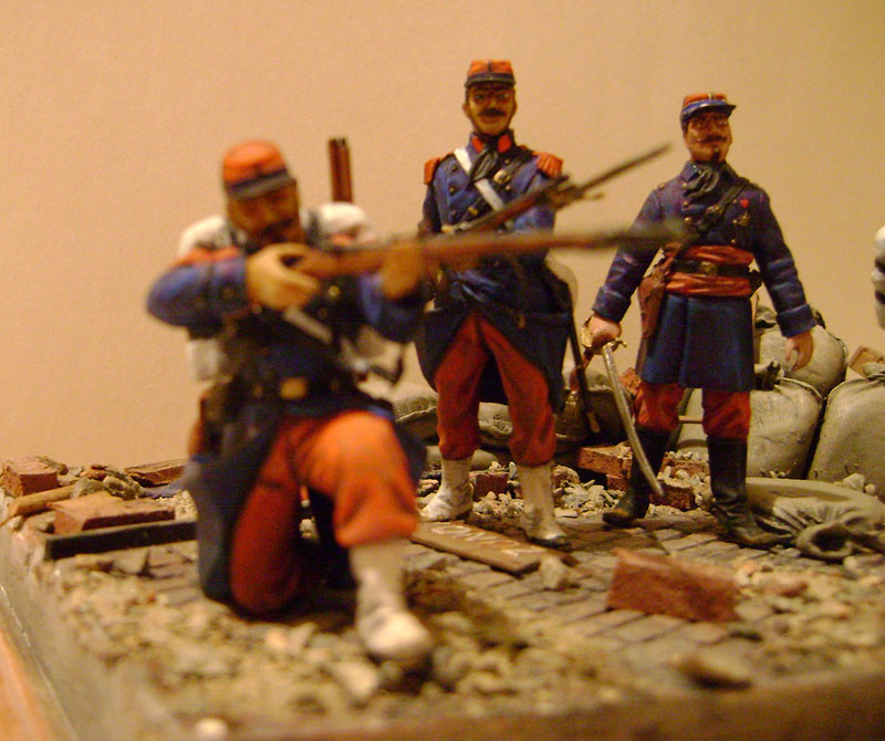 Dioramas and Vignettes: French line infantry, 1870-71, photo #7