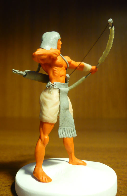 Sculpture: Egyptian archer, photo #5