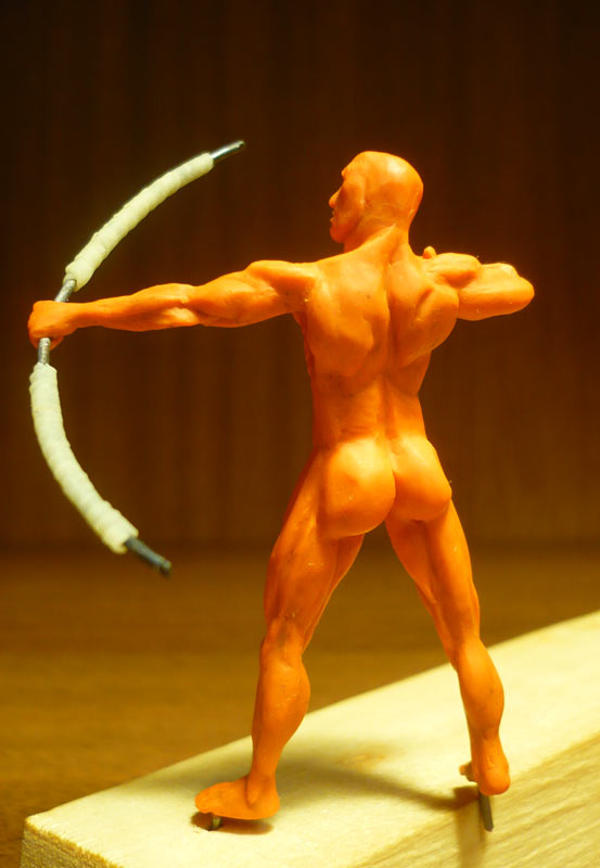 Sculpture: Egyptian archer, photo #8