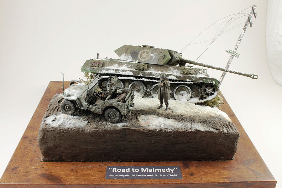 Dioramas and Vignettes: Road to Malmedy. Ardennes, 1944, photo #1