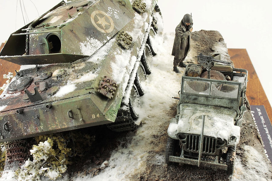 Dioramas and Vignettes: Road to Malmedy. Ardennes, 1944, photo #11