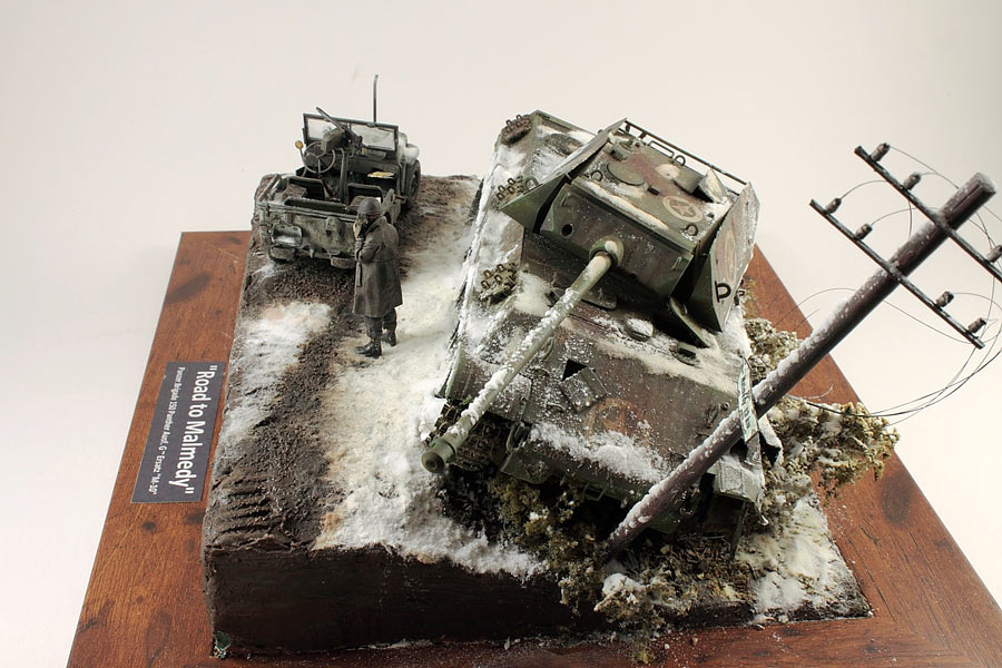 Dioramas and Vignettes: Road to Malmedy. Ardennes, 1944, photo #2