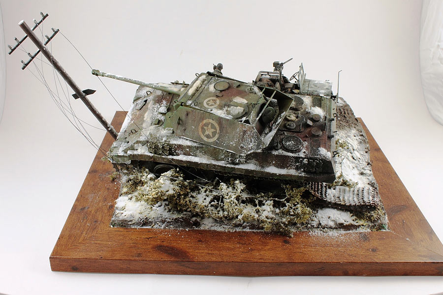 Диорамы и виньетки: Дорога на Мальмеди. Арденны, 1944, фото #3