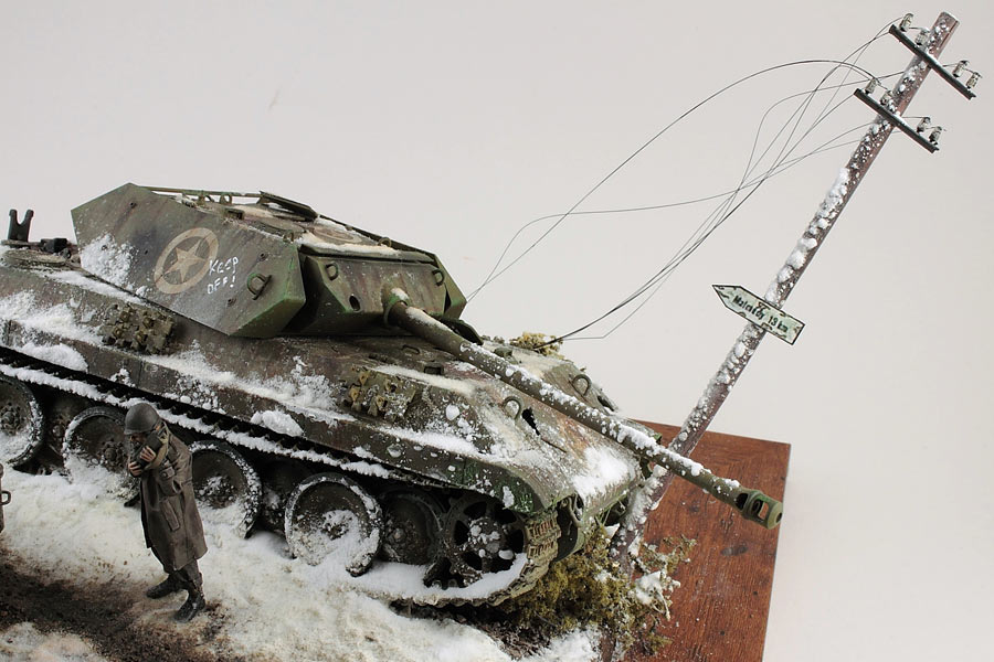 Dioramas and Vignettes: Road to Malmedy. Ardennes, 1944, photo #7
