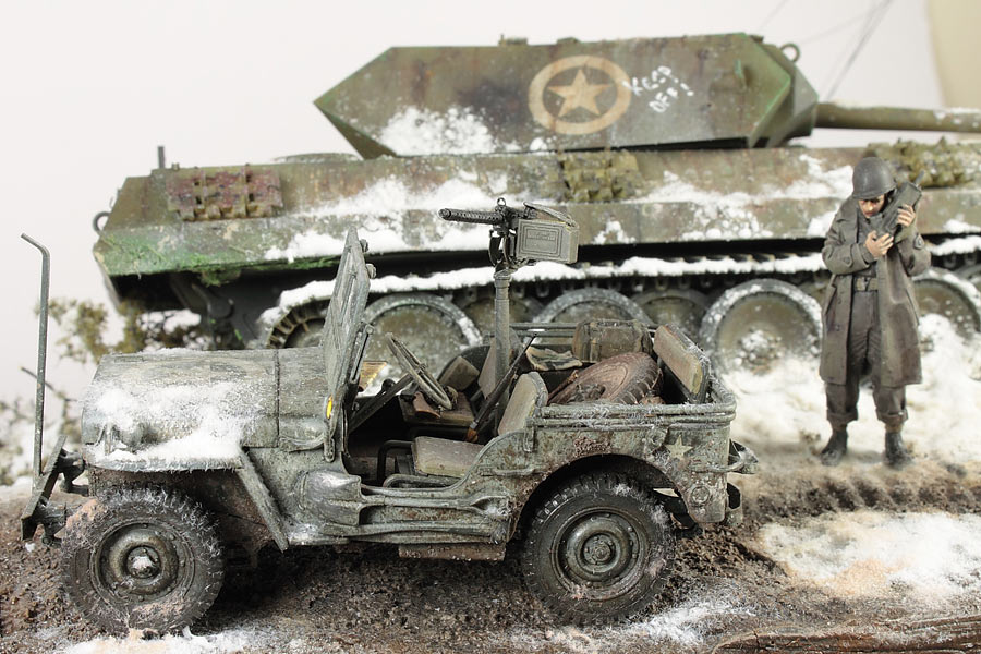 Dioramas and Vignettes: Road to Malmedy. Ardennes, 1944, photo #9