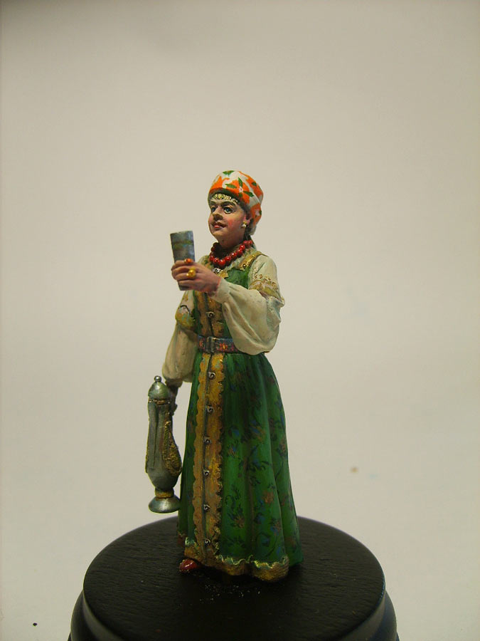 Dioramas and Vignettes: Ustinya Kuznetsova, marriageable girl for Tsar, photo #10