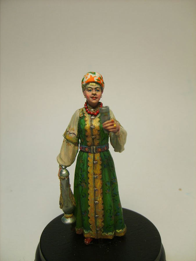 Dioramas and Vignettes: Ustinya Kuznetsova, marriageable girl for Tsar, photo #9