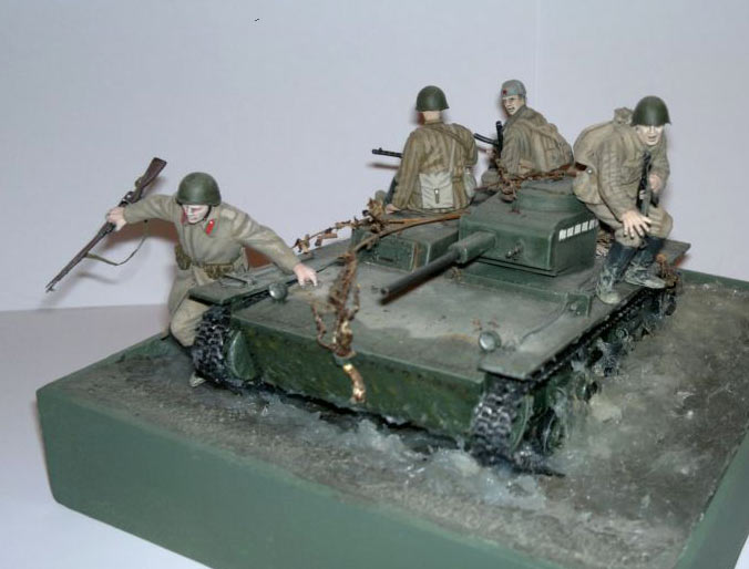 Dioramas and Vignettes: Crossing the Svir river, 1944, photo #1