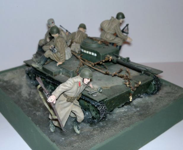 Dioramas and Vignettes: Crossing the Svir river, 1944, photo #2