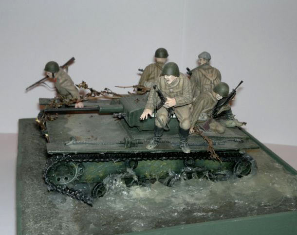 Dioramas and Vignettes: Crossing the Svir river, 1944