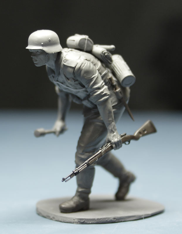 Sculpture: Wehrmacht soldier, photo #1
