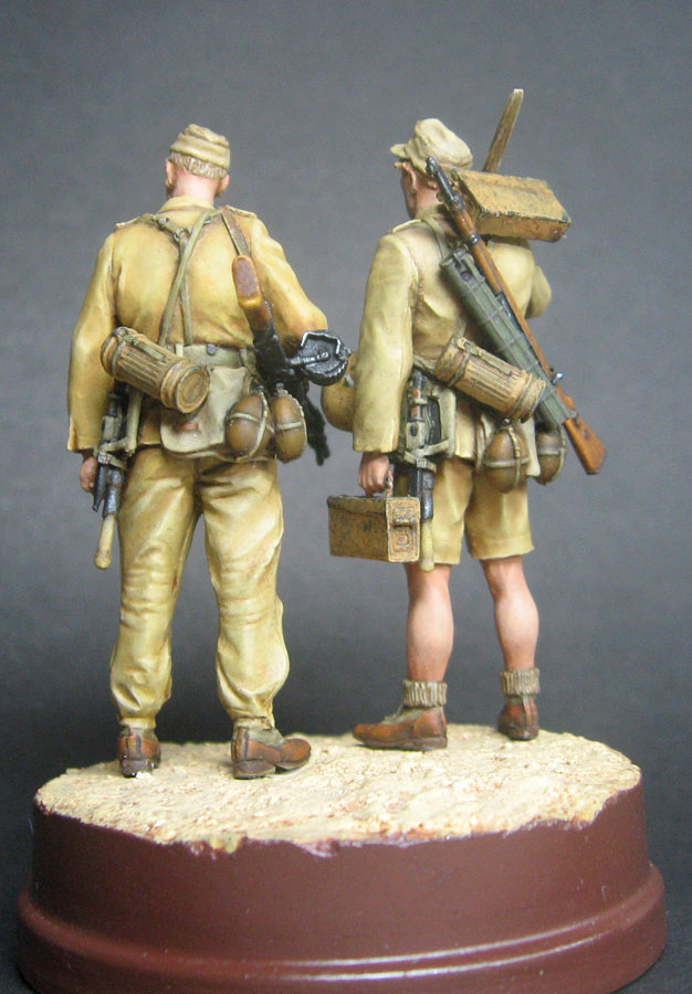 Figures: DAK infantrymen, photo #3