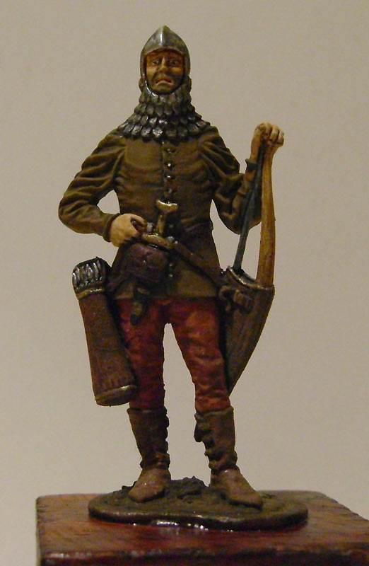 Figures: Bohemian archer, late XIV century, photo #7