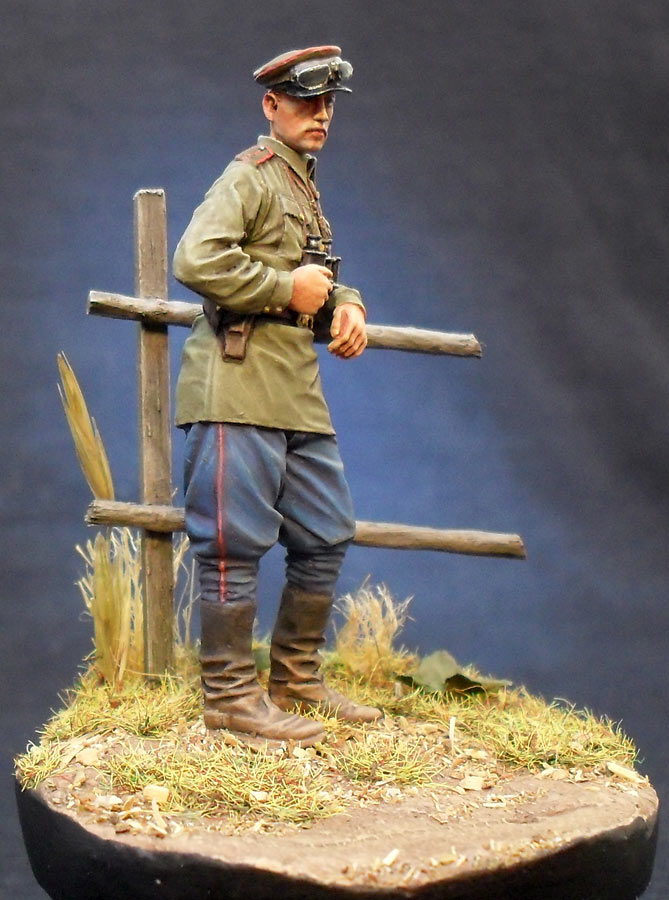 Figures: Junior lieutnant, Soviet armored forces, 1943, photo #3