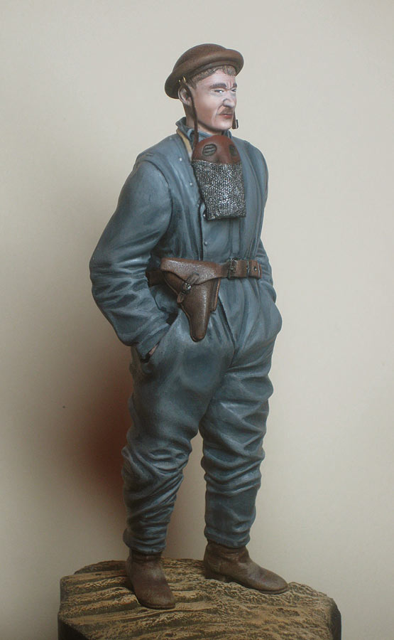 Figures: German tank crewman, 1918, photo #2