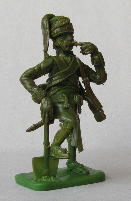 Sculpture: Pioneer, Spanish heavy infantry regt , photo #1