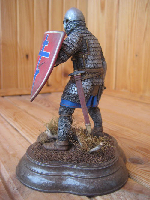 Figures: Noble Russian warrior, battle on Kulikovo field., photo #2