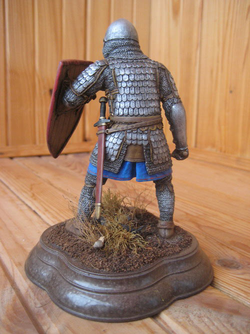 Figures: Noble Russian warrior, battle on Kulikovo field., photo #3