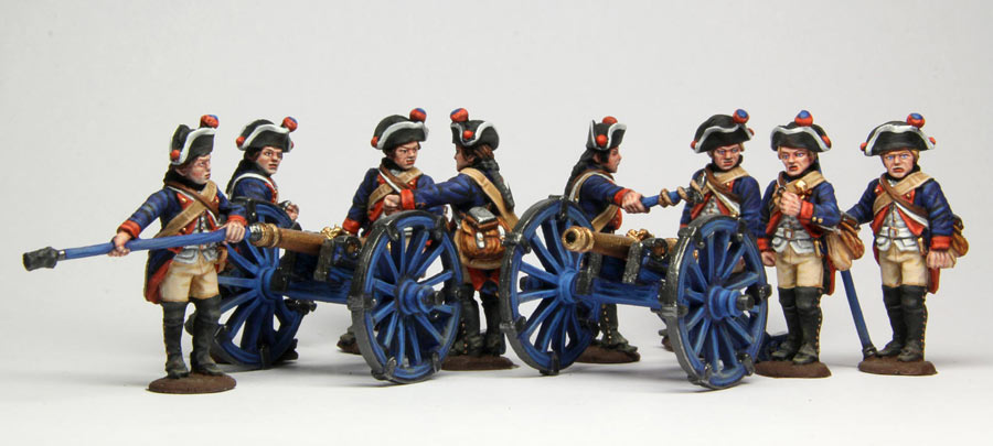 Figures: Hessen artillery, Independence war, photo #1