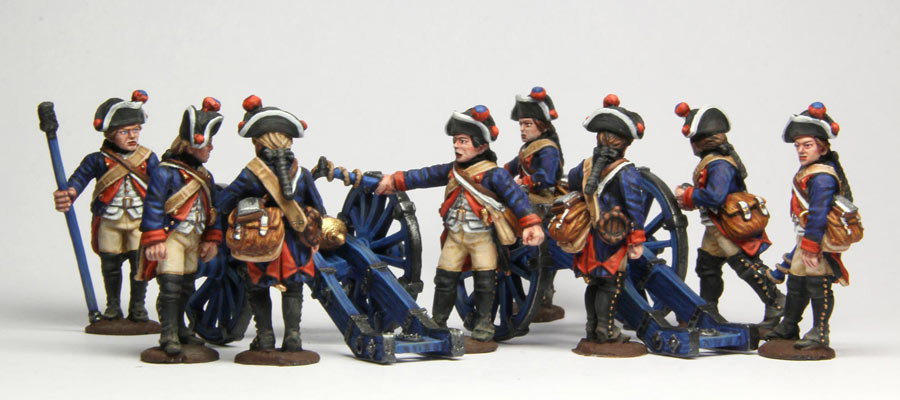 Figures: Hessen artillery, Independence war, photo #2