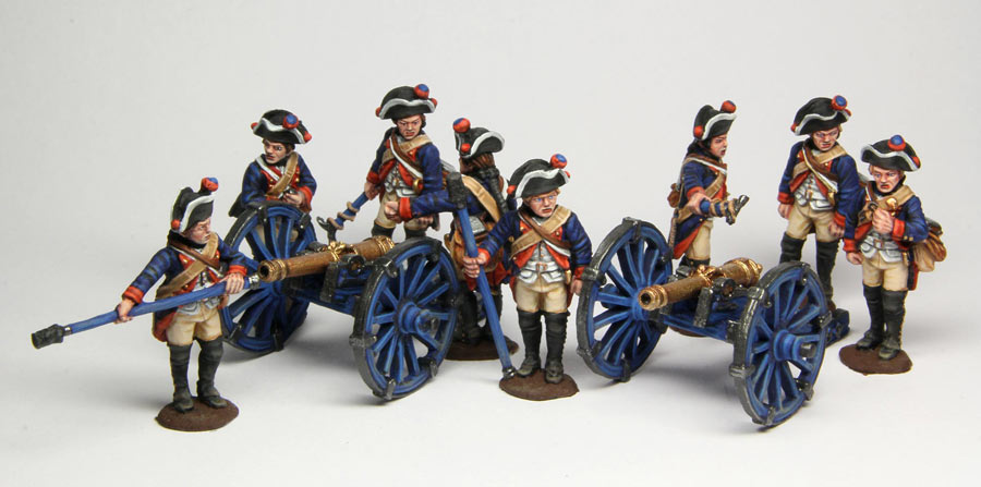 Figures: Hessen artillery, Independence war, photo #4