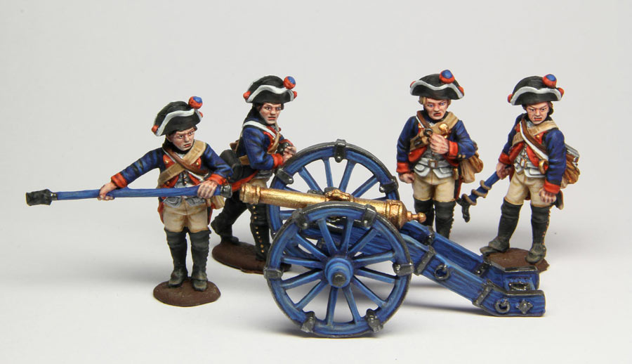 Figures: Hessen artillery, Independence war, photo #5