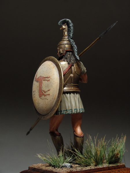 Figures: Greek hoplite, 750-650 B.C., photo #5