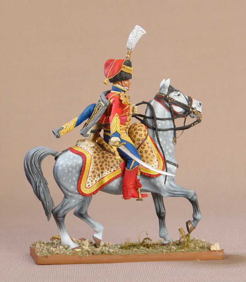 Figures: Colonel, 6th Hussars, France, 1809, photo #5