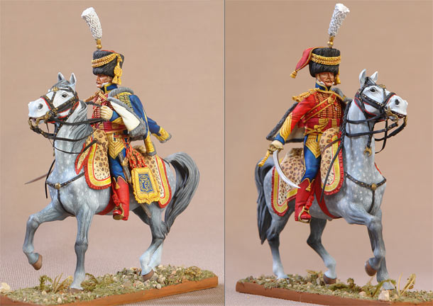 Figures: Colonel, 6th Hussars, France, 1809