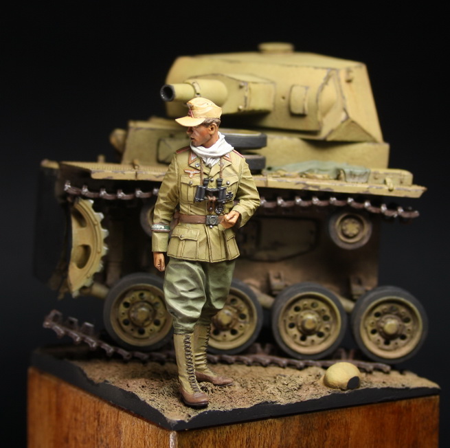 Dioramas and Vignettes: German officer, DAK, photo #3