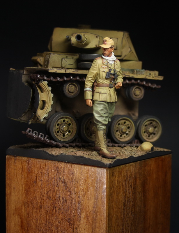Dioramas and Vignettes: German officer, DAK, photo #5