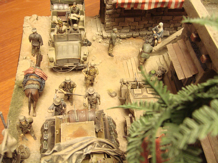 Dioramas and Vignettes: Retreat of Afrika Korps. December 1942, photo #10