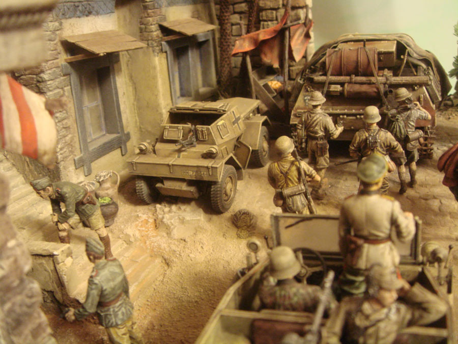 Dioramas and Vignettes: Retreat of Afrika Korps. December 1942, photo #17