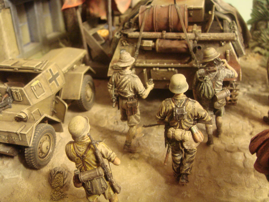 Dioramas and Vignettes: Retreat of Afrika Korps. December 1942, photo #18