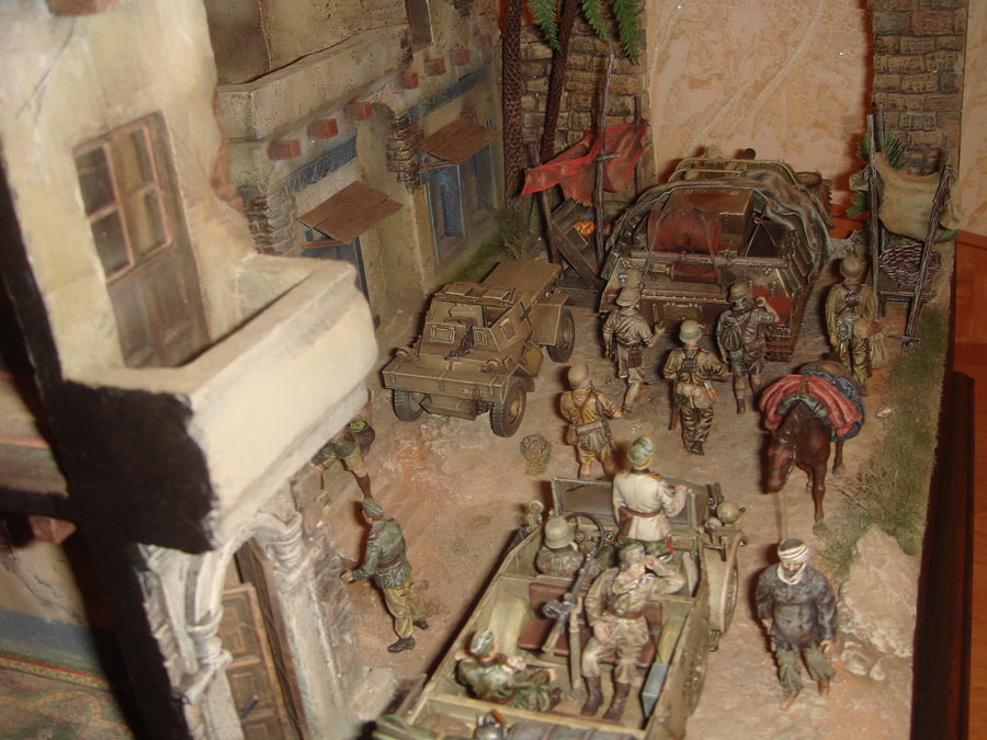 Dioramas and Vignettes: Retreat of Afrika Korps. December 1942, photo #5