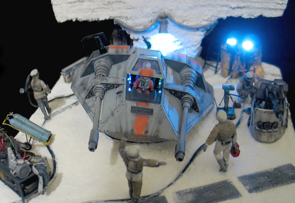 Dioramas and Vignettes: The last sunrise on Hoth, photo #1