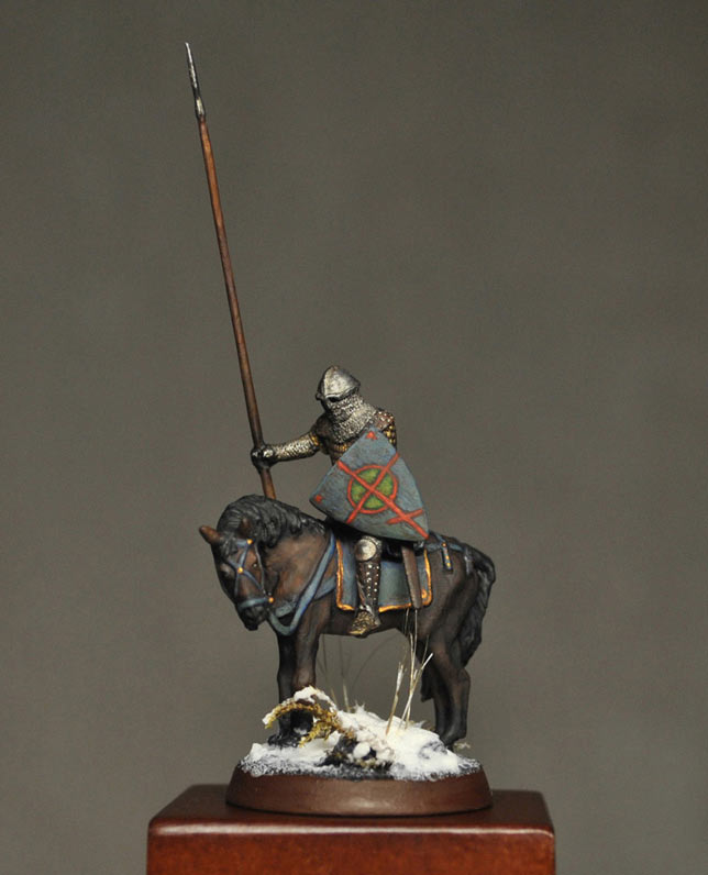 Figures: Mounted Russian warrior, photo #1