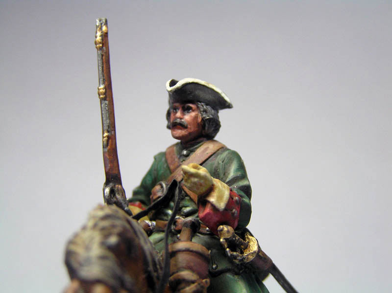 Figures: Russian dragoon, 1709, photo #10