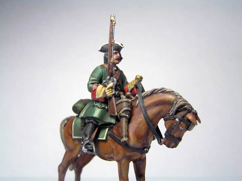 Figures: Russian dragoon, 1709, photo #11