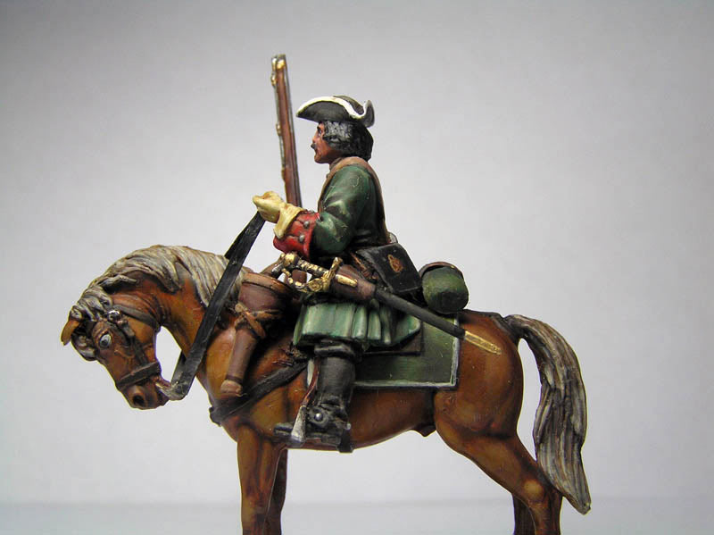 Figures: Russian dragoon, 1709, photo #3