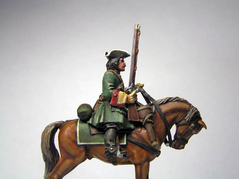 Figures: Russian dragoon, 1709, photo #9