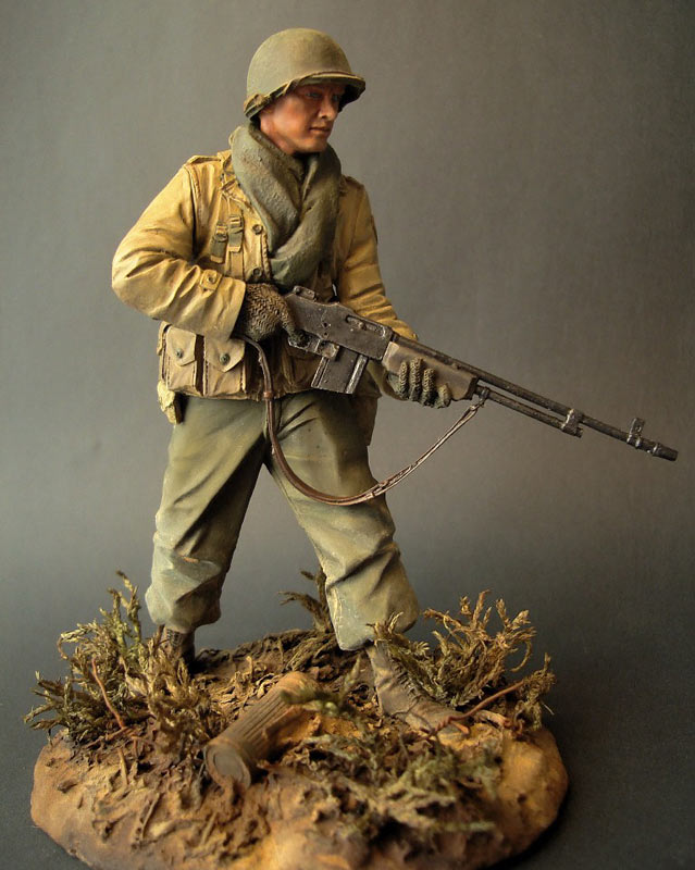 Figures: U.S. 29th infantry div. trooper, photo #1