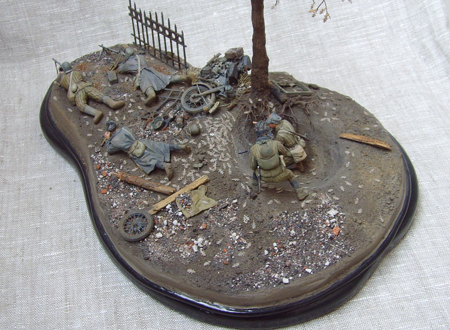 Dioramas and Vignettes: His Batallion. Reconnaissance in force, photo #1