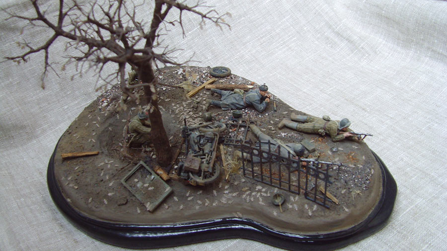 Dioramas and Vignettes: His Batallion. Reconnaissance in force, photo #2
