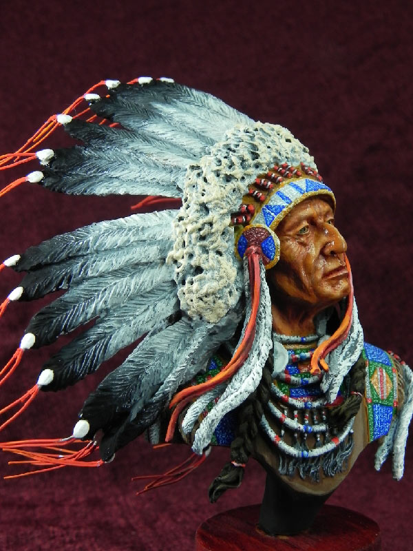 Figures: Indian chief, photo #6