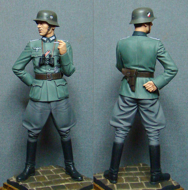 Figures: German officer