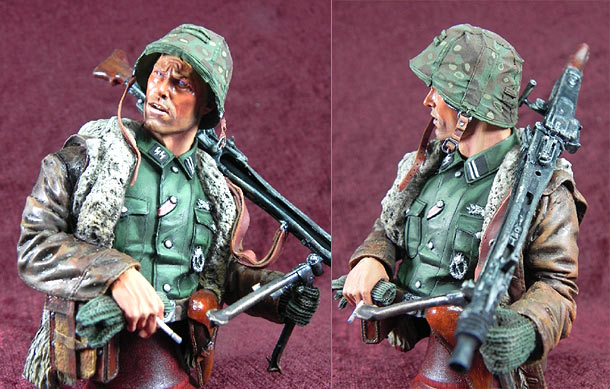 Figures: German machine gunner