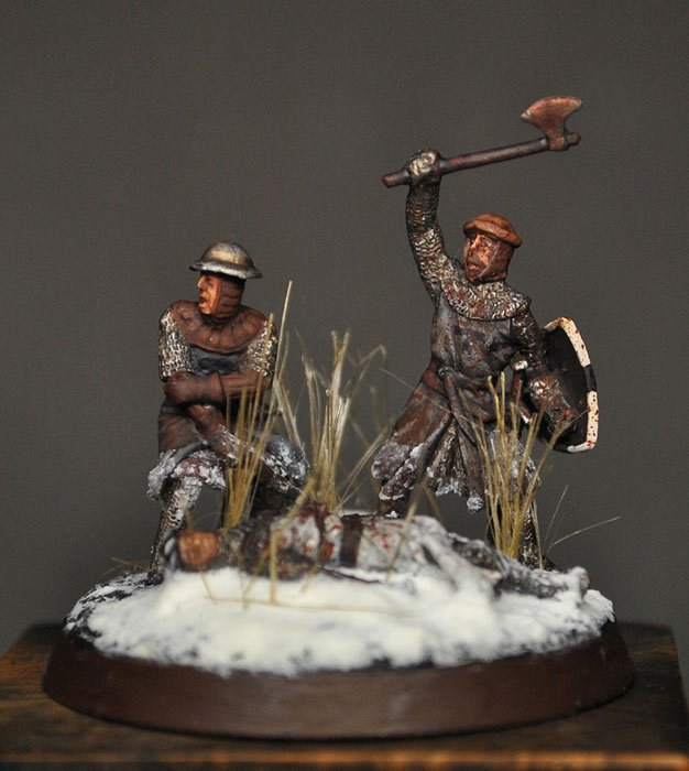 Dioramas and Vignettes: Battered dogs, photo #1