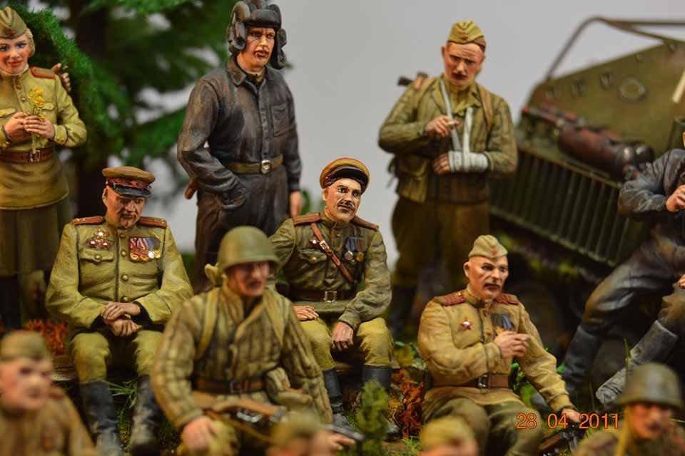 Dioramas and Vignettes: All for front, all for victory! Part 1, photo #25